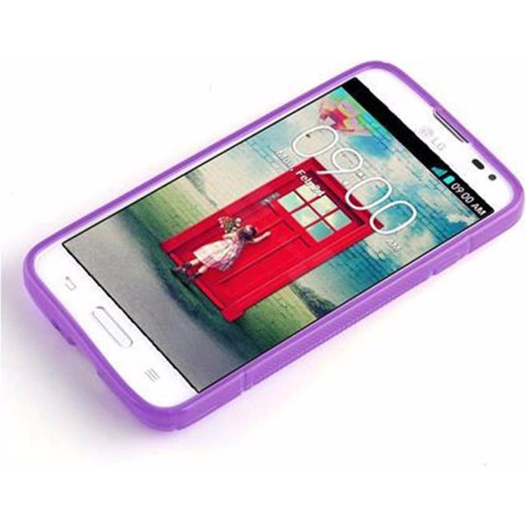 Thumbnail - Cadorabo TPU S-Line Cover (LG L70), Smartphone Hülle, Violett