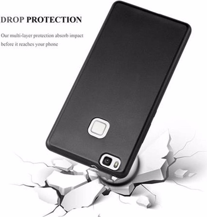 Produktbild Cadorabo TPU Matt Metallic Cover (Huawei P9 Lite)