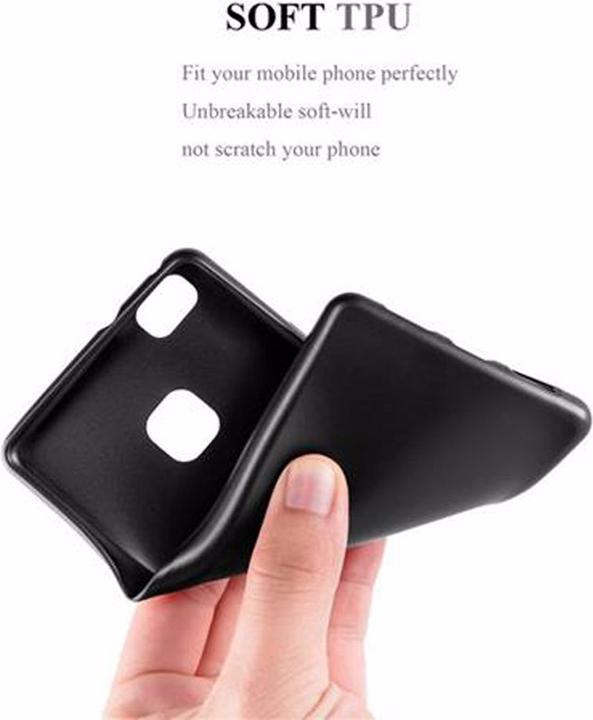 Actual product image Cadorabo TPU Matt Metallic Cover (Huawei P9 Lite)