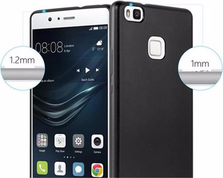 Produktbild Cadorabo TPU Matt Metallic Cover (Huawei P9 Lite)