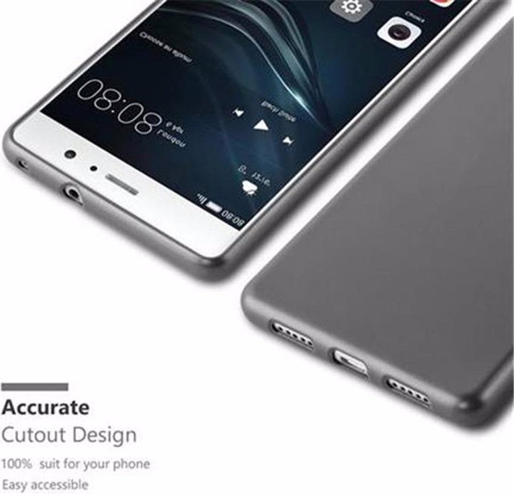 Produktbild Cadorabo TPU Matt Metallic Cover (Huawei P9 Lite)