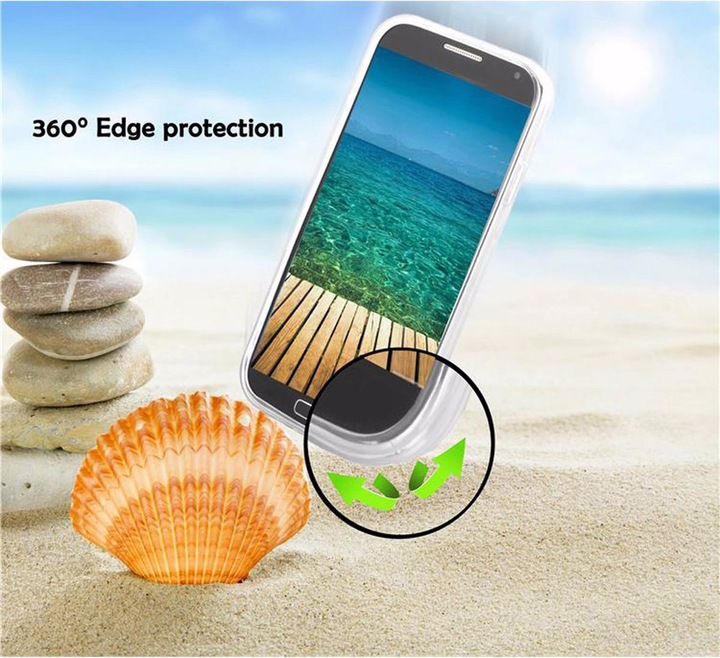 Actual product image Cadorabo TPU S-Line Cover (Huawei G8 Mini)