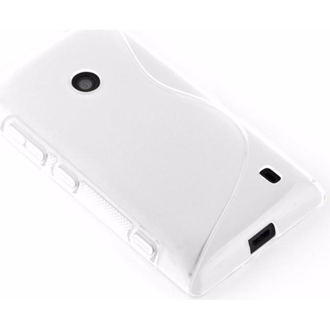 Thumbnail - Cadorabo TPU S-Line Cover (Nokia X), Smartphone Hülle, Weiss