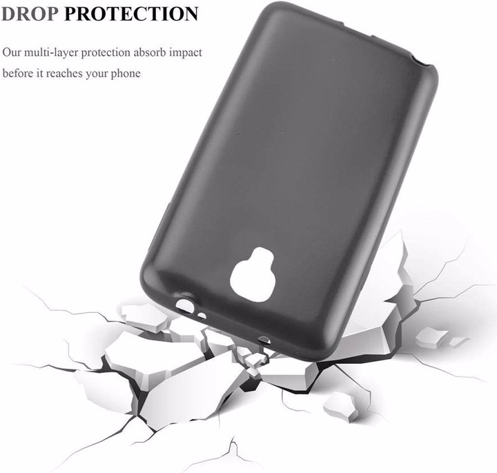 Produktbild Cadorabo TPU Matt Metallic Cover (Samsung Galaxy Note 3 Neo)