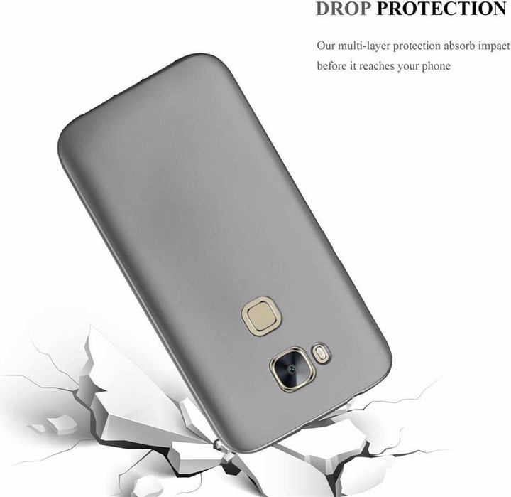 Produktbild Cadorabo TPU Matt Metallic Cover (Huawei GX8, LG G8)