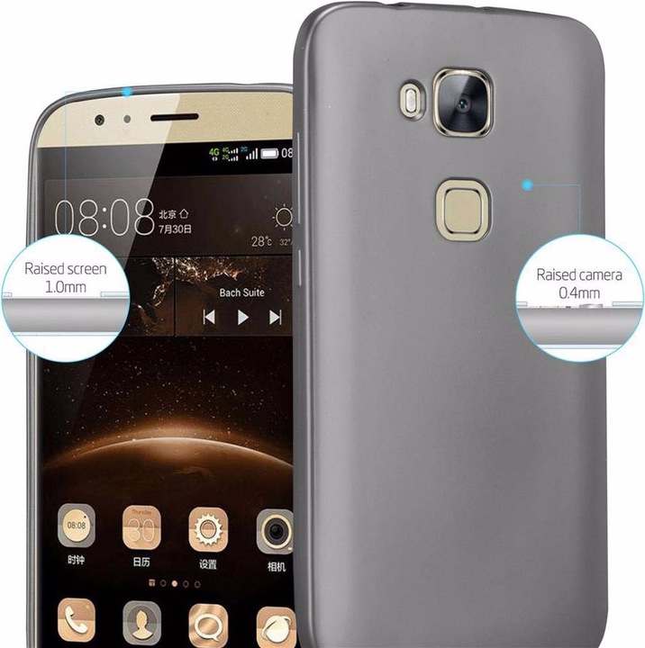 Produktbild Cadorabo TPU Matt Metallic Cover (Huawei GX8, LG G8)