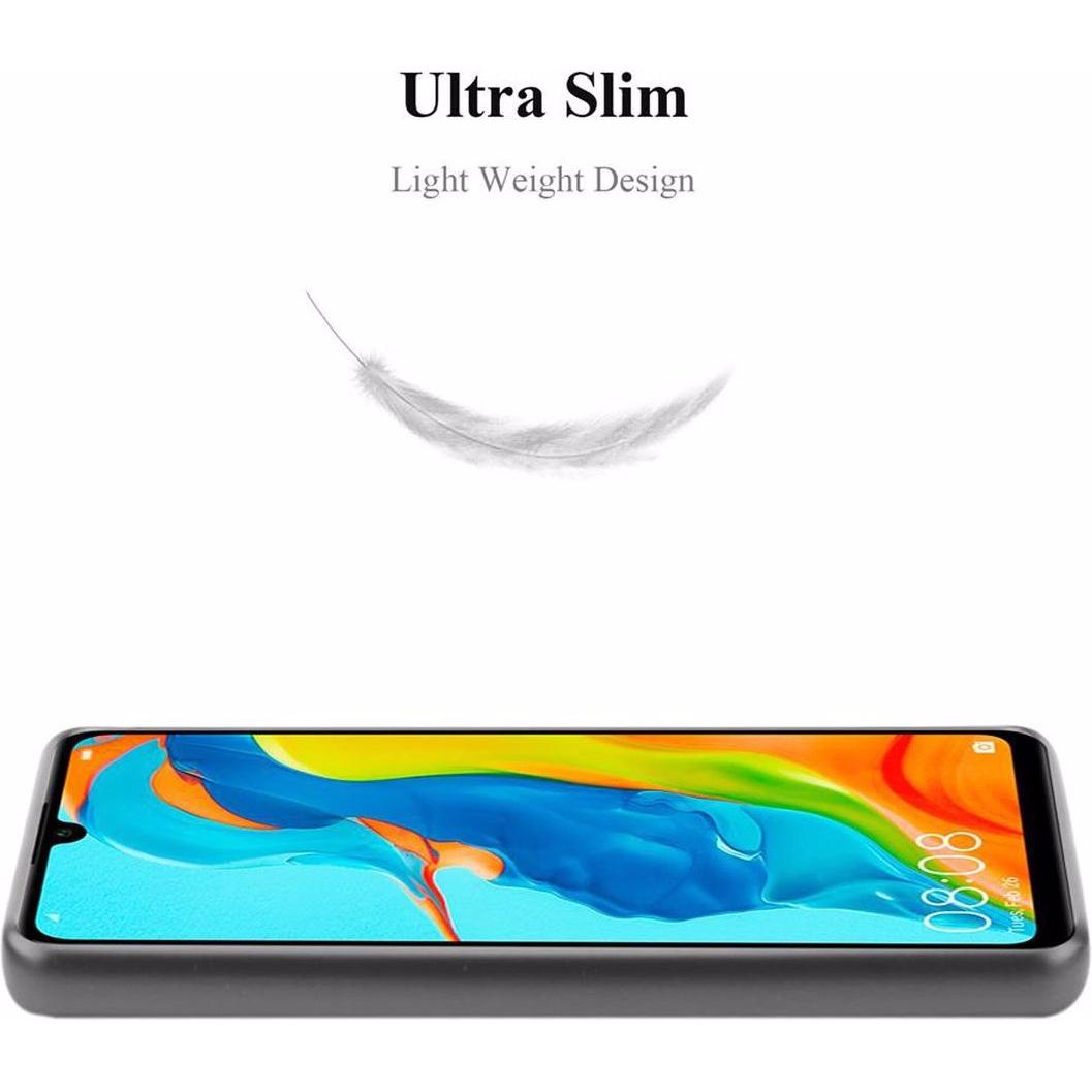 Thumbnail - Cadorabo TPU Matt Metallic Cover (Huawei P30 Lite), Smartphone Hülle, Grau