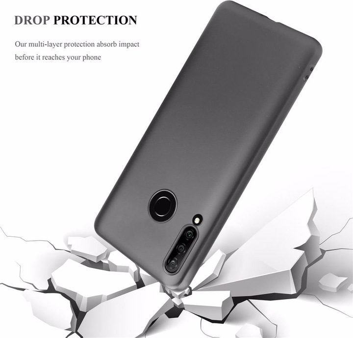 Produktbild Cadorabo TPU Matt Metallic Cover (Huawei P30 Lite)