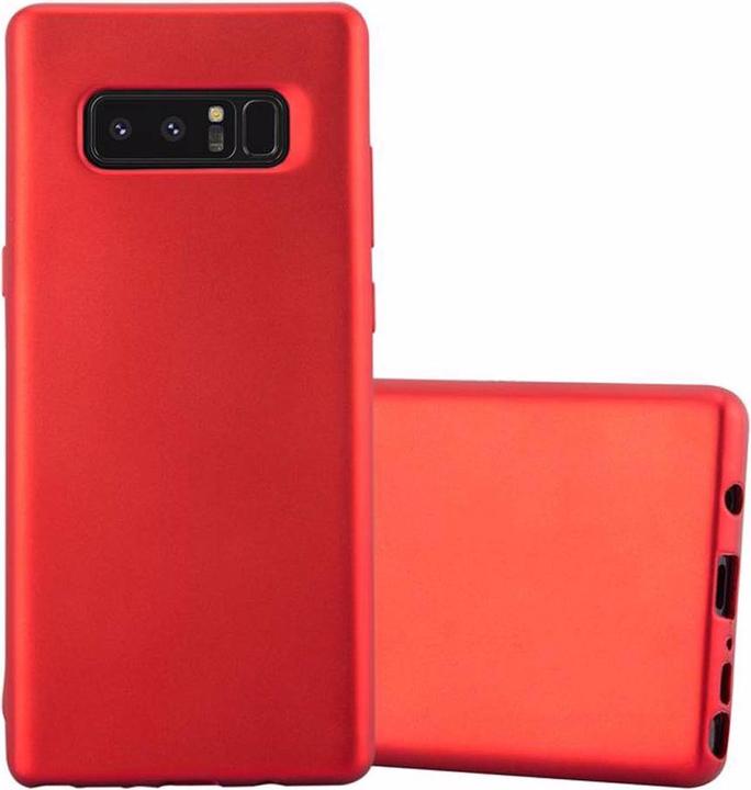 Actual product image Cadorabo TPU Matt Metallic Cover (Samsung Galaxy Note 8)