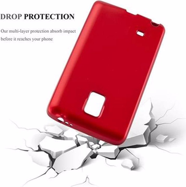 Produktbild Cadorabo TPU Matt Metallic Cover (Samsung Galaxy Note Edge)