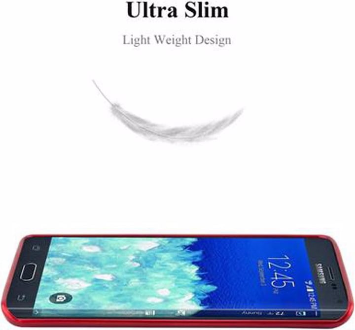 Produktbild Cadorabo TPU Matt Metallic Cover (Samsung Galaxy Note Edge)
