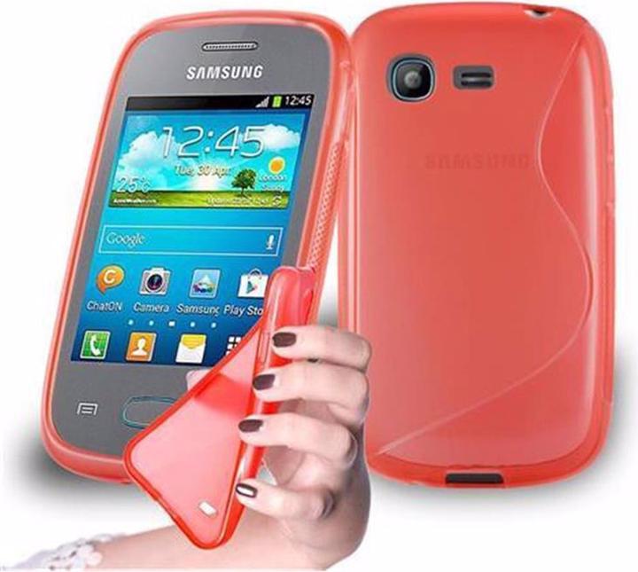 Actual product image Cadorabo TPU S-Line Cover (Samsung Galaxy Pocket)