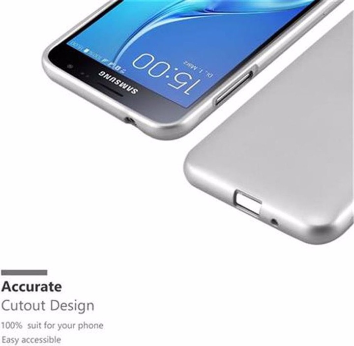 Produktbild Cadorabo TPU Matt Metallic Cover (Samsung Galaxy J3 (2016))