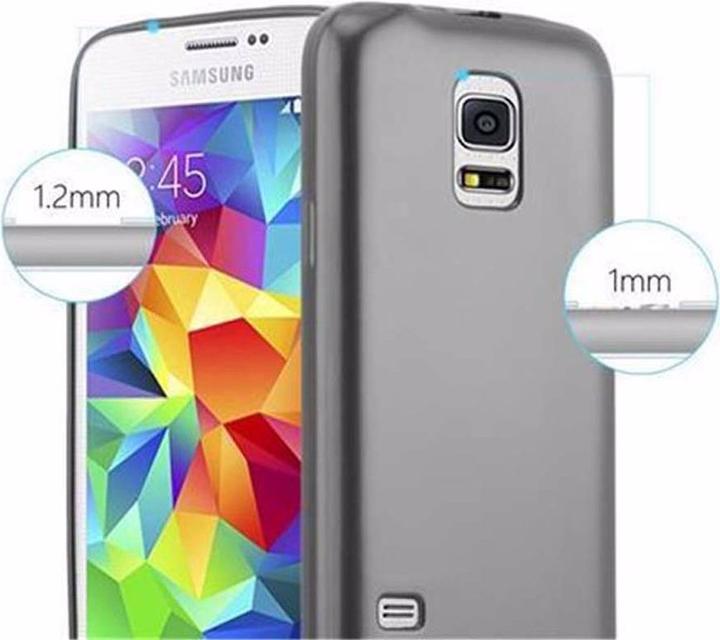 Immagine prodotto Cadorabo Copertura metallica opaca in TPU (Samsung Galaxy S5, Samsung Galaxy S5 Neo)