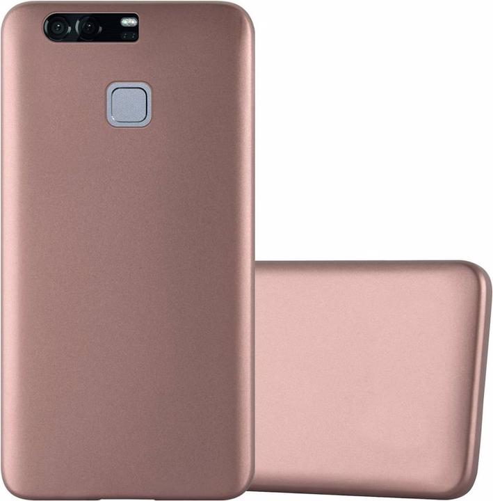 Actual product image Cadorabo TPU Matt Metallic Cover (Huawei P9 Plus)