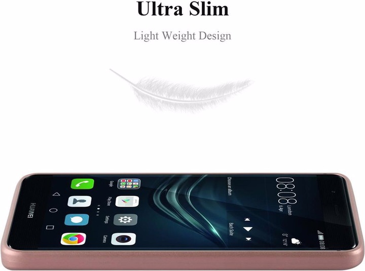 Produktbild Cadorabo TPU Matt Metallic Cover (Huawei P9 Plus)
