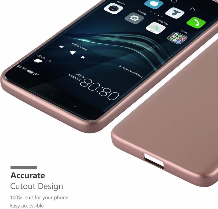 Produktbild Cadorabo TPU Matt Metallic Cover (Huawei P9 Plus)