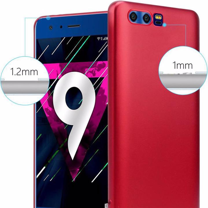 Actual product image Cadorabo TPU Matt Metallic Cover (Honor 9)