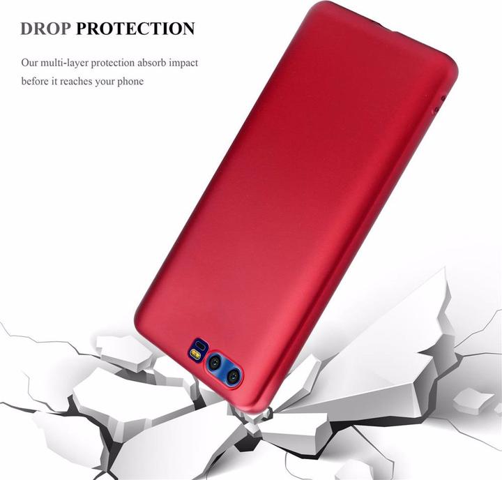 Actual product image Cadorabo TPU Matt Metallic Cover (Honor 9)