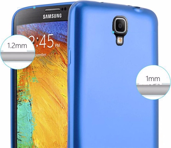 Actual product image Cadorabo TPU Matt Metallic Cover (Samsung Galaxy Note 3 Neo)