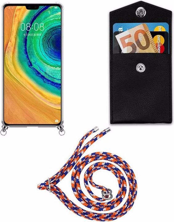 Produktbild Cadorabo TPU Handy Kette SILBER Cover