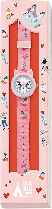 Produktbild Djeco Armbanduhr Katze (Analoguhr, 30 mm)