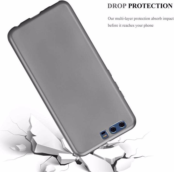 Image du produit Cadorabo Couverture métallique mate TPU (Huawei P10 Plus)