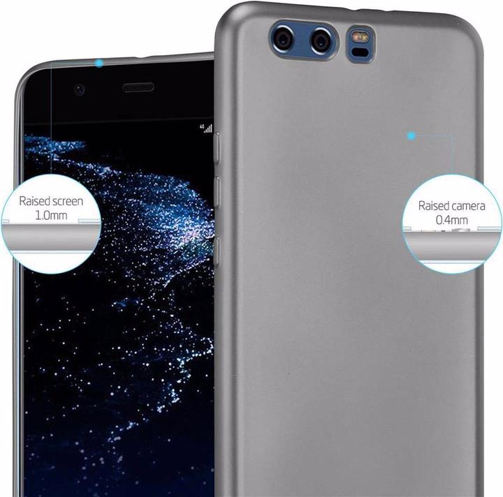 Image du produit Cadorabo Couverture métallique mate TPU (Huawei P10 Plus)