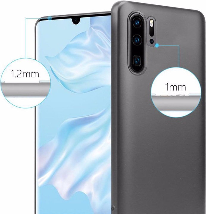 Produktbild Cadorabo TPU Matt Metallic Cover (Huawei P30 Pro)