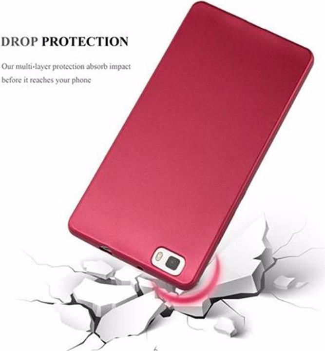 Immagine prodotto Cadorabo Copertura metallica opaca in TPU (Huawei P8 Lite)