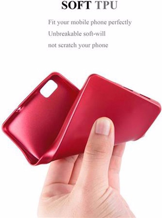 Produktbild Cadorabo TPU Matt Metallic Cover (Huawei P8 Lite)