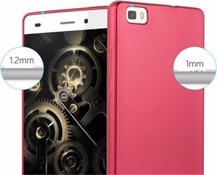 Immagine prodotto Cadorabo Copertura metallica opaca in TPU (Huawei P8 Lite)