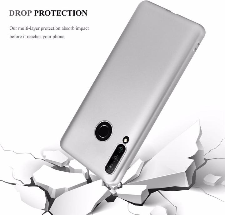 Image du produit Cadorabo Couverture métallique mate TPU (Huawei P30 Lite)