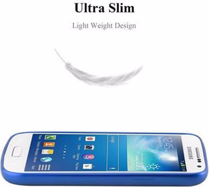 Actual product image Cadorabo TPU Matt Metallic Cover (Samsung Galaxy S4 mini)
