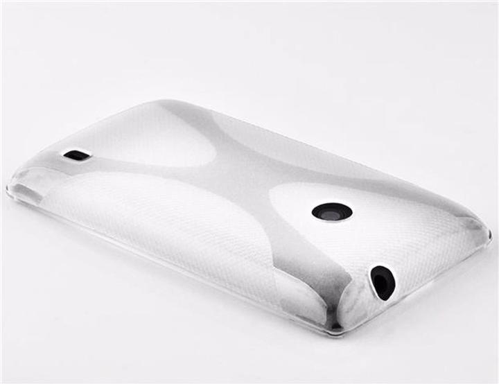 Actual product image Cadorabo TPU X-Line Cover (Nokia X)