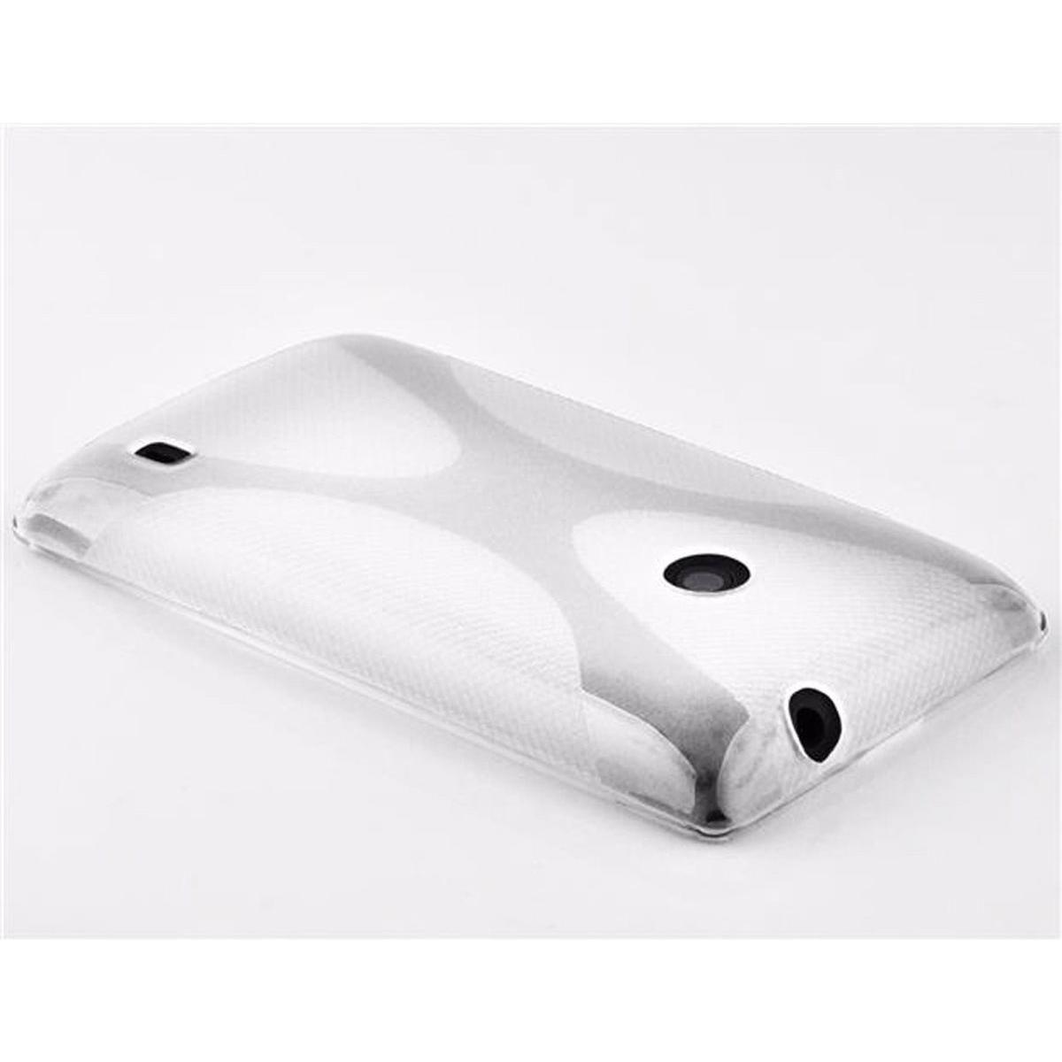 Thumbnail - Cadorabo TPU X-Line Cover (Nokia X), Smartphone Hülle, Transparent