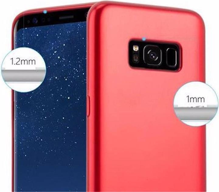 Produktbild Cadorabo TPU Matt Metallic Cover (Samsung Galaxy S8+)