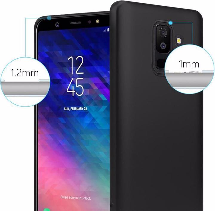 Produktbild Cadorabo TPU Matt Metallic Cover (Samsung Galaxy A6+)