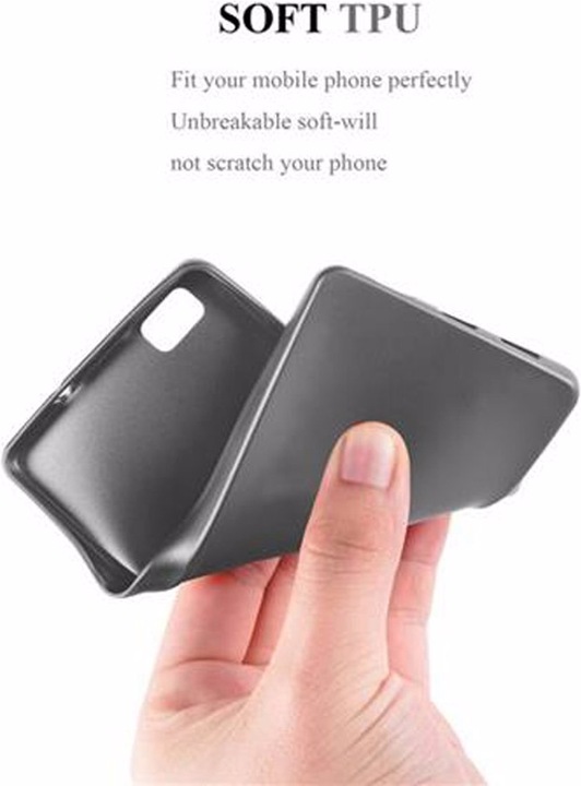 Produktbild Cadorabo TPU Matt Metallic Cover (Huawei P8 Lite)