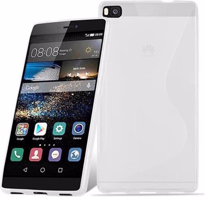 Actual product image Cadorabo TPU S-Line Cover (Huawei P8)
