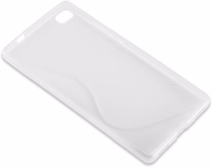 Actual product image Cadorabo TPU S-Line Cover (Huawei P8)