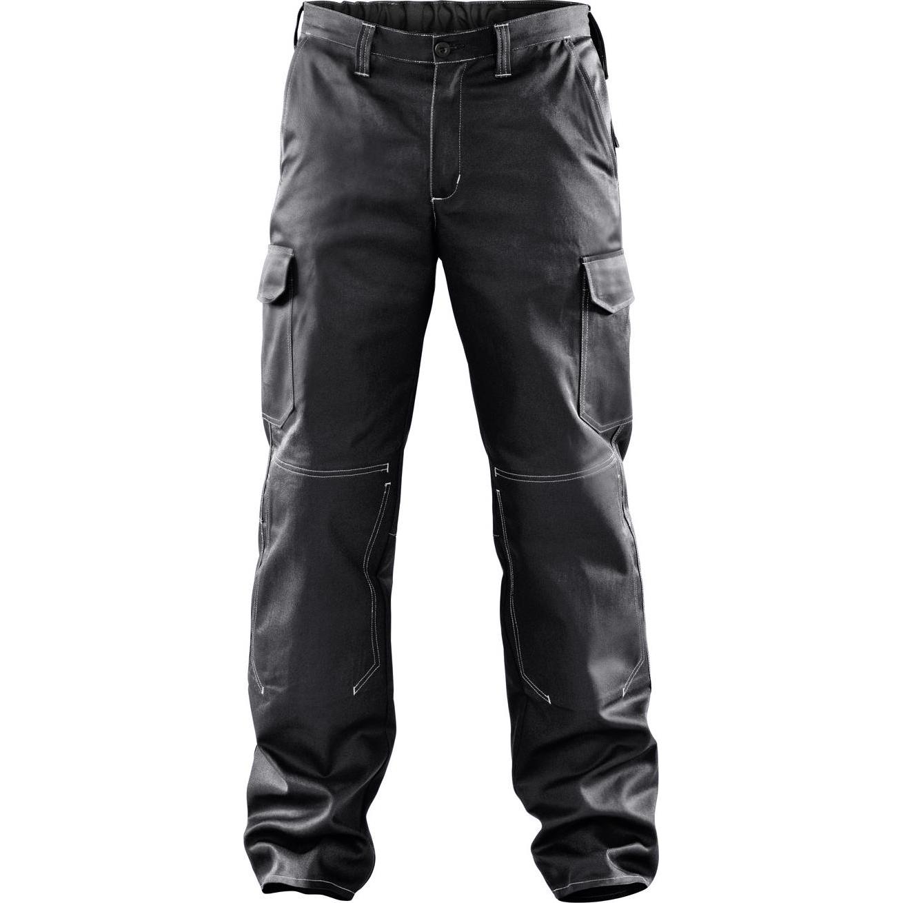Kübler, Arbeitshose, Organiq Cargohose Schwarz 30 (30)