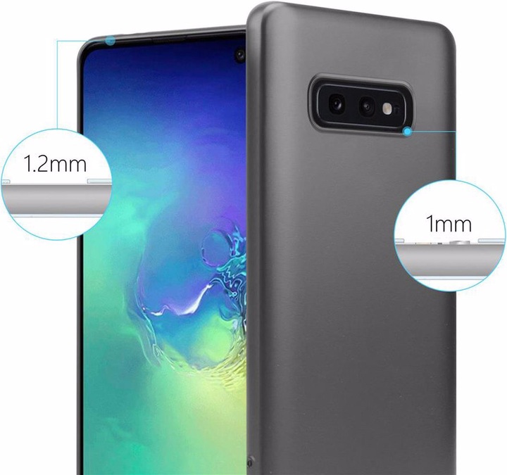 Produktbild Cadorabo TPU Matt Metallic Cover (Samsung Galaxy S10e)