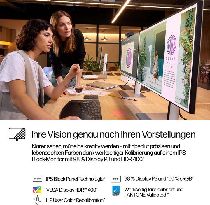 Image du produit HP Series 7 Pro 727pq 68,58cm 27pouces QHD Moniteur DP HDMI (UE) (2560 x 1440 pixels, 27")
