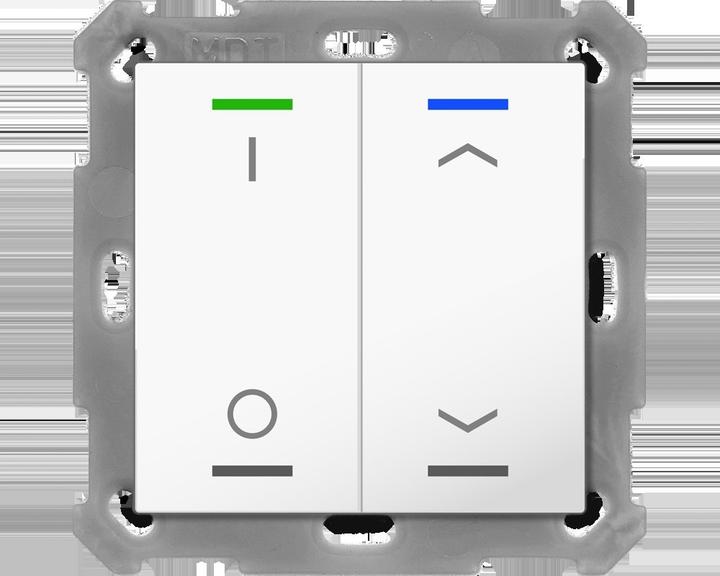 Produktbild MDT BE-TAL5502.D1 Taster Light 55 2fach