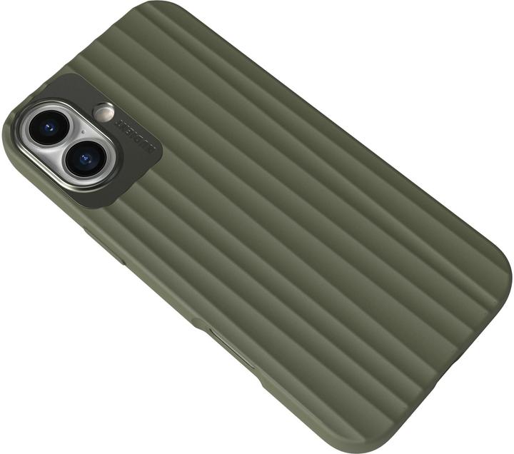 Produktbild Nudient Back Cover Bold MagSafe iPhone 16 Plus Olive Green (Apple iPhone 16 Plus)
