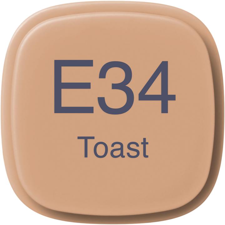 Actual product image Copic Graphic marker Classic type E - 34 (E34 - Toast, 1 x)