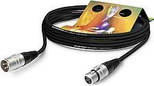Actual product image Sommer Cable SGHN-0600-SW XLR connection cable (1x XLR socket 3-pin - 1x XLR plug 3-pin) (6 m, XLR Cables)