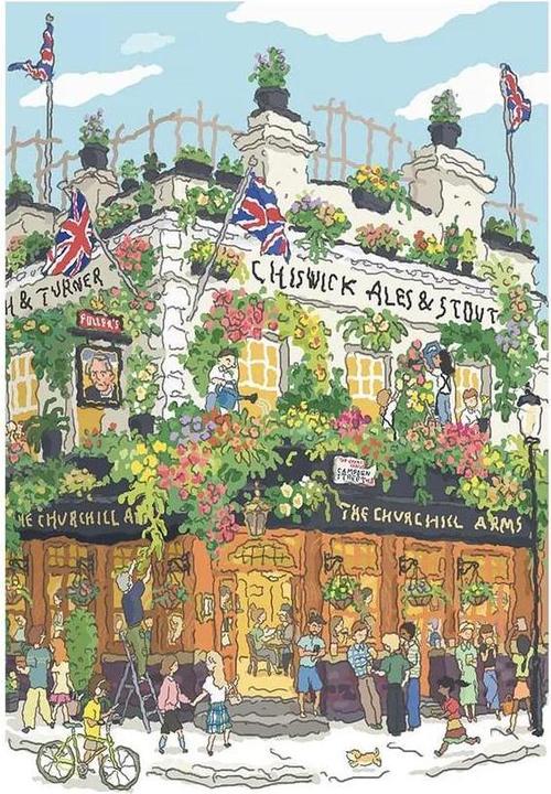 Rolife Pub in London (1000 pieces)