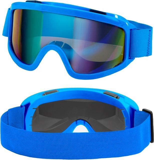 Produktbild Widmann Neon Blaue 80er Jahre Skibrille